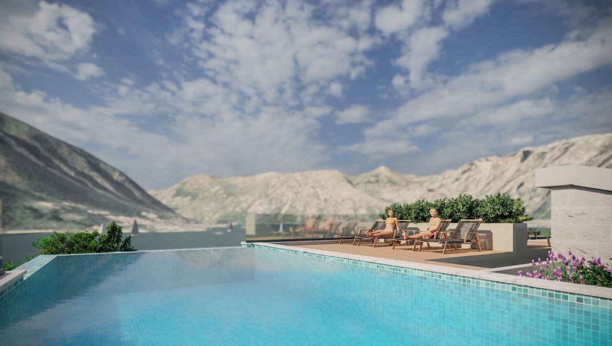 Image of Apartment in new building - 2 Bedrooms - 2 Bathrooms for Sale in Kotor-Dobrota-Montenegro, Image 5